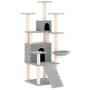 Katzenkratzbaum mit hellgrauen Sisalstämmen, 154 cm von vidaXL, Katzenmöbel - Ref: Foro24-171691, Preis: 73,69 €, Rabatt: %