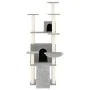Cat scratching post with light gray sisal posts 154 cm by vidaXL, Cat furniture - Ref: Foro24-171691, Price: 72,50 €, Discoun...
