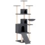 Rasier für Katzen mit dunklen grauen Seal-Positionen 175 cm von vidaXL, Katzenmöbel - Ref: Foro24-171686, Preis: 91,71 €, Rab...