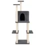 Cat scratching post with dark gray sisal posts 144.5 cm by vidaXL, Cat furniture - Ref: Foro24-171632, Price: 55,08 €, Discou...