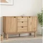 OTTA Sideboard aus massivem Kiefernholz 113,5x43x73 cm von vidaXL, Sideboards - Ref: Foro24-348591, Preis: 159,48 €, Rabatt: %