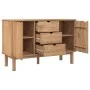 OTTA Sideboard aus massivem Kiefernholz 113,5x43x73 cm von vidaXL, Sideboards - Ref: Foro24-348591, Preis: 159,48 €, Rabatt: %