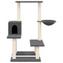 Katzenkratzbaum mit dunkelgrauen Sisalstämmen 94,5 cm von vidaXL, Katzenmöbel - Ref: Foro24-171641, Preis: 37,36 €, Rabatt: %