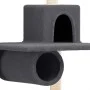 Cat scratching post with dark gray sisal posts 168 cm by vidaXL, Cat furniture - Ref: Foro24-171701, Price: 71,06 €, Discount: %