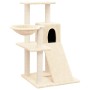 Katzenkratzbaum mit cremefarbenen Sisalstämmen, 82 cm von vidaXL, Katzenmöbel - Ref: Foro24-171666, Preis: 53,85 €, Rabatt: %