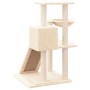 Katzenkratzbaum mit cremefarbenen Sisalstämmen, 82 cm von vidaXL, Katzenmöbel - Ref: Foro24-171666, Preis: 53,85 €, Rabatt: %