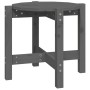 Solid gray pine wood coffee table Ø52.5x45 cm by vidaXL, Coffee table - Ref: Foro24-822309, Price: 28,70 €, Discount: %