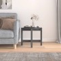 Solid gray pine wood coffee table Ø52.5x45 cm by vidaXL, Coffee table - Ref: Foro24-822309, Price: 28,70 €, Discount: %