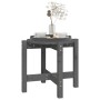 Solid gray pine wood coffee table Ø52.5x45 cm by vidaXL, Coffee table - Ref: Foro24-822309, Price: 28,70 €, Discount: %