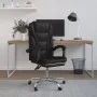 Black synthetic leather reclining office chair by vidaXL, Office chairs - Ref: Foro24-349697, Price: 116,87 €, Discount: %