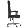 Black synthetic leather reclining office chair by vidaXL, Office chairs - Ref: Foro24-349697, Price: 116,87 €, Discount: %