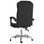 Schwarzer Bürostuhl aus Kunstleder von vidaXL, Bürostühle - Ref: Foro24-349697, Preis: 116,22 €, Rabatt: %