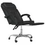 Black synthetic leather reclining office chair by vidaXL, Office chairs - Ref: Foro24-349697, Price: 116,87 €, Discount: %