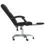 Schwarzer Bürostuhl aus Kunstleder von vidaXL, Bürostühle - Ref: Foro24-349697, Preis: 116,22 €, Rabatt: %