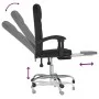 Black synthetic leather reclining office chair by vidaXL, Office chairs - Ref: Foro24-349697, Price: 116,87 €, Discount: %