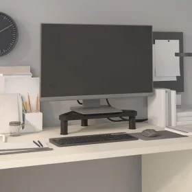 Corner monitor stand black 49x28x10.5 cm by vidaXL, TV Furniture - Ref: Foro24-51723, Price: 14,18 €, Discount: %