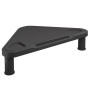 Eckmonitorständer schwarz 49x28x10,5 cm von vidaXL, TV-Möbel - Ref: Foro24-51723, Preis: 14,37 €, Rabatt: %