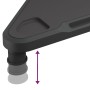 Eckmonitorständer schwarz 49x28x10,5 cm von vidaXL, TV-Möbel - Ref: Foro24-51723, Preis: 14,37 €, Rabatt: %