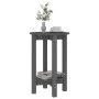 Solid gray pine wood coffee table Ø40x60 cm by vidaXL, Coffee table - Ref: Foro24-822359, Price: 45,56 €, Discount: %