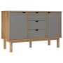Ausrüstung OTTA Holz Masse Pino braun und grün 113,5x43x73 cm von vidaXL, Sideboards - Ref: Foro24-348592, Preis: 167,65 €, R...