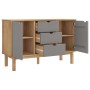 Ausrüstung OTTA Holz Masse Pino braun und grün 113,5x43x73 cm von vidaXL, Sideboards - Ref: Foro24-348592, Preis: 167,65 €, R...