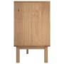 OTTA solid pine wood sideboard in brown and grey 113.5x43x73 cm by vidaXL, Sideboards - Ref: Foro24-348592, Price: 167,65 €, ...
