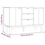 Ausrüstung OTTA Holz Masse Pino braun und grün 113,5x43x73 cm von vidaXL, Sideboards - Ref: Foro24-348592, Preis: 167,65 €, R...