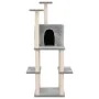Cat scratcher with light gray sisal posts 144.5 cm by vidaXL, Cat furniture - Ref: Foro24-171631, Price: 55,88 €, Discount: %