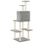 Cat scratcher with light gray sisal posts 144.5 cm by vidaXL, Cat furniture - Ref: Foro24-171631, Price: 55,88 €, Discount: %