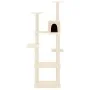 Cat scratching post with cream sisal posts 153 cm by vidaXL, Cat furniture - Ref: Foro24-171636, Price: 59,64 €, Discount: %