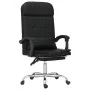 Black synthetic leather massage reclining office chair by vidaXL, Office chairs - Ref: Foro24-349707, Price: 114,28 €, Discou...