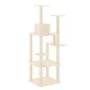 Cat scratching post with cream sisal posts 153 cm by vidaXL, Cat furniture - Ref: Foro24-171636, Price: 59,64 €, Discount: %