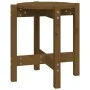 Honey brown solid pine wood coffee table Ø42.5x45 cm by vidaXL, Coffee table - Ref: Foro24-822315, Price: 24,60 €, Discount: %
