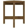 Honey brown solid pine wood coffee table Ø42.5x45 cm by vidaXL, Coffee table - Ref: Foro24-822315, Price: 24,60 €, Discount: %
