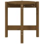 Honey brown solid pine wood coffee table Ø42.5x45 cm by vidaXL, Coffee table - Ref: Foro24-822315, Price: 24,60 €, Discount: %