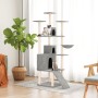 Cat scratching post with light gray sisal posts 175 cm by vidaXL, Cat furniture - Ref: Foro24-171685, Price: 90,96 €, Discoun...