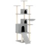 Katzenkratzbaum mit hellgrauen Sisalstämmen 175 cm von vidaXL, Katzenmöbel - Ref: Foro24-171685, Preis: 90,96 €, Rabatt: %
