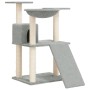Katzenkratzbaum mit hellgrauen Sisalstämmen 83 cm von vidaXL, Katzenmöbel - Ref: Foro24-171652, Preis: 44,81 €, Rabatt: %