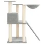 Rascador para gatos con postes de sisal gris claro 83 cm de vidaXL, Mobiliario para gatos - Ref: Foro24-171652, Precio: 44,09...