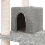 Katzenkratzbaum mit hellgrauen Sisalstämmen 83 cm von vidaXL, Katzenmöbel - Ref: Foro24-171652, Preis: 44,81 €, Rabatt: %