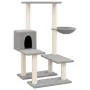 Katzenkratzbaum mit hellgrauen Sisalstämmen 94,5 cm von vidaXL, Katzenmöbel - Ref: Foro24-171640, Preis: 45,06 €, Rabatt: %