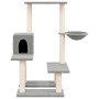 Katzenkratzbaum mit hellgrauen Sisalstämmen 94,5 cm von vidaXL, Katzenmöbel - Ref: Foro24-171640, Preis: 45,76 €, Rabatt: %