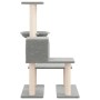 Katzenkratzbaum mit hellgrauen Sisalstämmen 94,5 cm von vidaXL, Katzenmöbel - Ref: Foro24-171640, Preis: 45,76 €, Rabatt: %