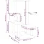 Cat scratching post with light gray sisal posts 94.5 cm by vidaXL, Cat furniture - Ref: Foro24-171640, Price: 45,06 €, Discou...