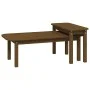 Coffee table set 2 pieces solid honey brown pine wood by vidaXL, Coffee table - Ref: Foro24-822365, Price: 69,09 €, Discount: %