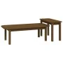 Coffee table set 2 pieces solid honey brown pine wood by vidaXL, Coffee table - Ref: Foro24-822365, Price: 69,09 €, Discount: %