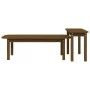 Coffee table set 2 pieces solid honey brown pine wood by vidaXL, Coffee table - Ref: Foro24-822365, Price: 69,09 €, Discount: %