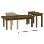 Coffee table set 2 pieces solid honey brown pine wood by vidaXL, Coffee table - Ref: Foro24-822365, Price: 69,09 €, Discount: %