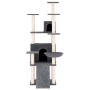 Rasier für Katzen mit dunklen grauen Seal-Positionen 154 cm von vidaXL, Katzenmöbel - Ref: Foro24-171692, Preis: 85,37 €, Rab...