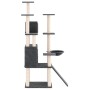 Cat scratcher with dark gray sisal posts 154 cm by vidaXL, Cat furniture - Ref: Foro24-171692, Price: 85,37 €, Discount: %